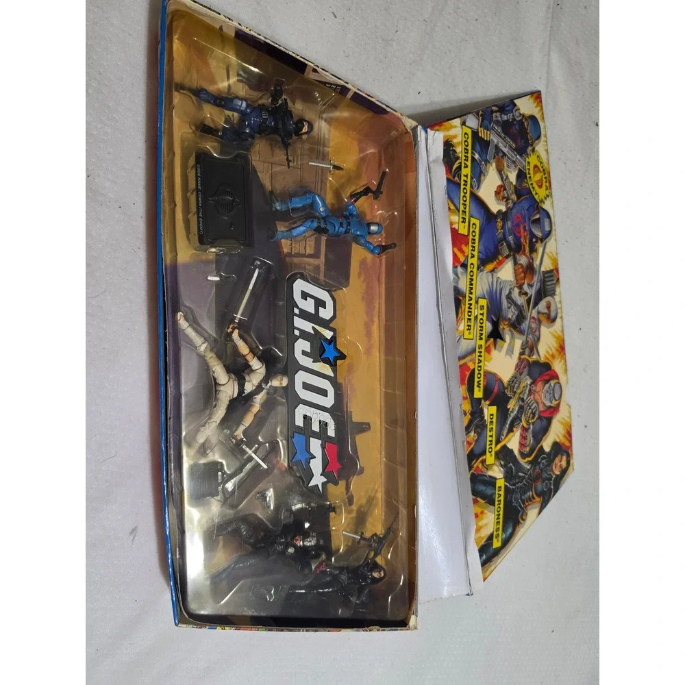 GI Joe 25th Anniversary‎ Cobra 5-Figure Set Storm Shadow Destro Baroness 2007